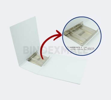BINDEX MALL - BAMBI INSERT PIPE BINDER 2 HOLE A4 100MM 1170M - METAL CYBER