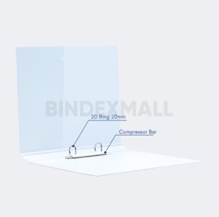BINDEX MALL - BAMBI INSERT RING BINDER 2D RING A4 - 2120M TERBUKA