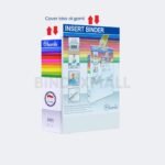 Bambi PVC Insert Ring Binder A4 2 Ring Type D With Interchanges Label Extra Jumbo Size 65 mm Original - Gambar 3