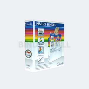 BINDEX MALL - BAMBI INSERT RING BINDER 3D RING A4 - 2133M A