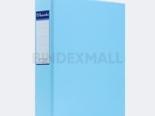 Bambi PVC Ring Binder Folio 2 Ring Type D All Color Medium Size 30 mm Original