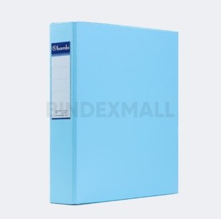 Bambi PVC Ring Binder Folio 2 Ring Type D All Color Medium Size 30 mm Original