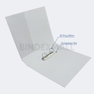 BINDEX MALL - BAMBI RING BINDER 2D RING FOLIO 30mm- 2022 terbuka ring