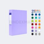 Bambi PVC Ring Binder A4 3 Ring Type D All Color Jumbo Size 30 mm Original - Gambar 5