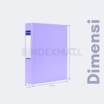 Bambi PVC Ring Binder A4 3 Ring Type D All Color Jumbo Size 30 mm Original - Gambar 4