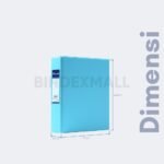 Bambi PVC Ring Binder A5 2 Ring Type D All Color Medium Size 25 mm Original - Gambar 3