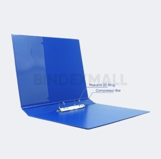 BINDEX MALL - Bambi RING Binder 2D Ring A4 25mm - 2121 Terbuka
