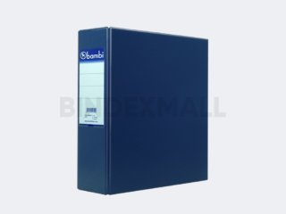 Bambi PVC Ring Binder A4 2 Ring Type D All Color Jumbo Size Size 50 mm Original