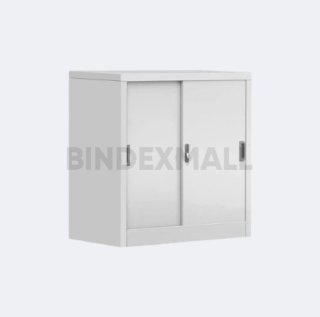 Bambi Lemari Arsip Sliding Door 1 Rak Premium Filing Cabinet kode KG-204