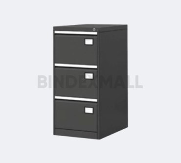 Bambi Lemari Arsip Besi 3 Laci Premium Filing Cabinet FC kode LK-103