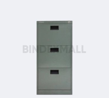 Bambi Lemari Arsip Besi 3 Laci Premium Filing Cabinet FC kode LK-113