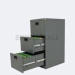 Bambi Lemari Arsip Besi 3 Laci Premium Filing Cabinet FC kode LK-113 - Gambar 2