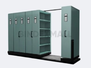 Bambi Lemari Arsip Besi Mobile File Manual kode Mf- 6- 22