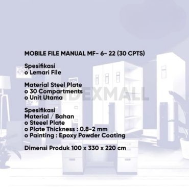 BINDEX MALL-MF-6-22-A