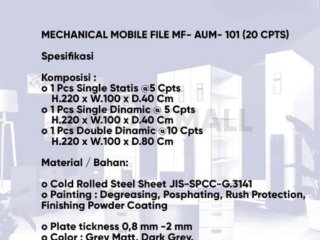 BINDEX MALL-MF-AUM-101-A