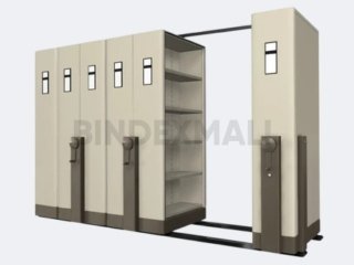 Bambi Lemari Arsip 30 CPTS Mobile File Mekanik kode Mf-aum-102