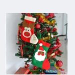 Bambi Hiasan Natal Pouch Kaos Kaki Natal Original - Gambar 2