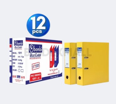 1 Dus Bambi Lever Arch File Ordner A4 All Color Jumbo Size 75 mm