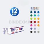 1 Dus Slide In Bambi Lever Arch File Ordner Voucher All Color Jumbo Size 75 mm Original - Gambar 7