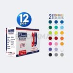 1 Dus Slide In Bambi Lever Arch File Ordner Folio All Color Medium Size 50 mm Original - Gambar 9