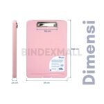 Clipboard Storage A4 Bambi 2 in 1 dengan Ruang Penyimpanan 150 Lembar - Original - Gambar 4