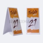 Bambi Standing Table Number Holder Restaurant & Café Original - Gambar 3