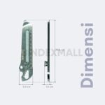 Cutter Full Metal Benex 6 in 1 Multifungsi 18mm - Original Premium Quality - Gambar 5