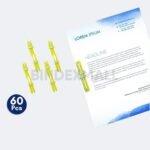 Bambi Acco Bussiness File Paper Fastener Pengunci Map Dokumen Original - Gambar 3