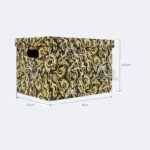 Bambi Storage Box Edisi Premium Kain Batik Asli Kereta Kencana Medium Size Original - Gambar 4