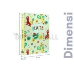 Bambi Binder Note B5 PVC Slongsong Sablon kode 2526SLP Original - Gambar 4
