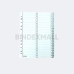 Bambi Isi Binder A4 Divider & Indexes Pembatas Kertas Binder Edisi Numeric Index 1 - 54 Weekly Original