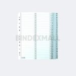 Bambi Isi Binder A4 Divider & Indexes Pembatas Kertas Binder Edisi Numeric Index 1 - 54 Weekly Original - Gambar 2