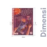 Bambi Dokumen Folder A4 Isi 20 Pocket Tipe Document Pocket Edisi Display Book Red Original - Gambar 3