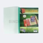 Bambi Dokumen Folder A4 Isi 20 Pocket Tipe Document Pocket Edisi Display Book Medium Green Original - Gambar 2