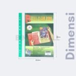 Bambi Dokumen Folder A4 Isi 20 Pocket Tipe Document Pocket Edisi Display Book Medium Green Original - Gambar 4