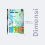 Bambi Dokumen Holder Folio Isi 20 Pocket Edisi Display Book Transparent Original - Gambar 4