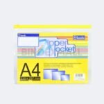 Bambi Organizer Map Dokumen A4 Zipper Pocket Include Zip Lock Tipe 5131 Original