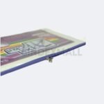 Bambi Organizer Map Dokumen A4 Zipper Pocket With Metal Head Tipe PVC Semi Transparent Original - Gambar 2