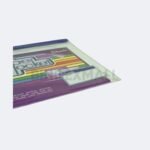 Bambi Organizer Map Dokumen Folio Zipper Pocket With Metal Head Tipe PVC Semi Transparent Original - Gambar 3