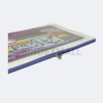 Bambi Organizer Map Dokumen Folio Zipper Pocket With Metal Head Tipe PVC Semi Transparent Original - Gambar 2