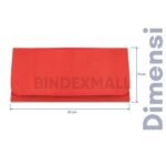 Bambi Tempat Pensil Tipe Pencil Case Edisi Triple Warp Maroon Original - Gambar 3