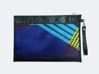 Tas dokumen Bambi A4 Zircon dengan resleting tampak depan