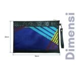 Tas Dokumen Bambi A4 Zircon - Document Bag 2 Kompartemen dengan Resleting - Gambar 3