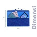 Tas Dokumen Folio Bambi Zeta 3 Kompartemen Original - Document Holder 39x27 cm Push Lock - Gambar 3