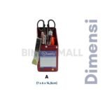 Bambi Card Holder Exclusive Black Classic Series 128 Card Pouch Original - Gambar 5