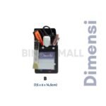Bambi Card Holder Exclusive Black Classic Series 128 Card Pouch Original - Gambar 6