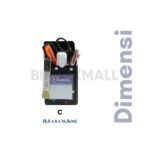 Bambi Card Holder Exclusive Black Classic Series 128 Card Pouch Original - Gambar 7