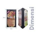 Bambi Stand Table Display Book Menu Edisi Tanzanite Original - Gambar 3