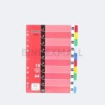 Benex Isi Binder A4 Divider & Indexes Pembatas Kertas Binder Edisi 10 Color Division Original