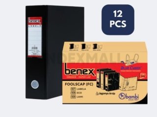 1 Dus Benex Labela Lever Arch File Ordner Folio Jumbo Size 75 mm